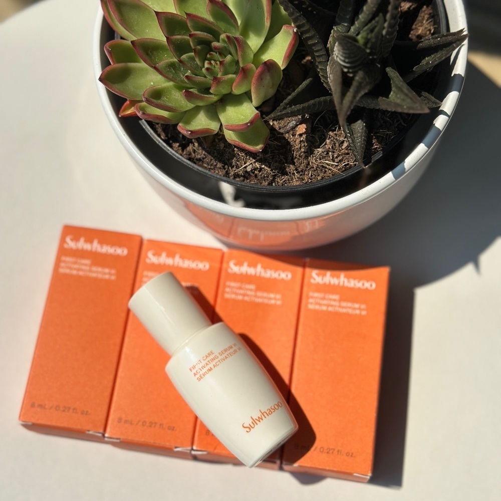 NEW 4xSulwhasoo First Care Activating Serum VI 8ml (sample size)
